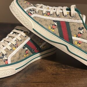 Gucci Mickey Mouse 1977 Tennis Shoes